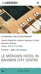 Mobile Screenshot of lemeridienbahraincitycentre.com